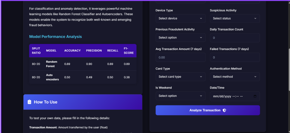 Fraud Detection System